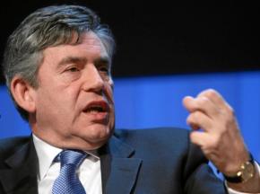 British Prime Minister Gordon Brown