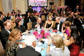 A party at the Waldorf Astoria to celebrate the life's work of an investment banker